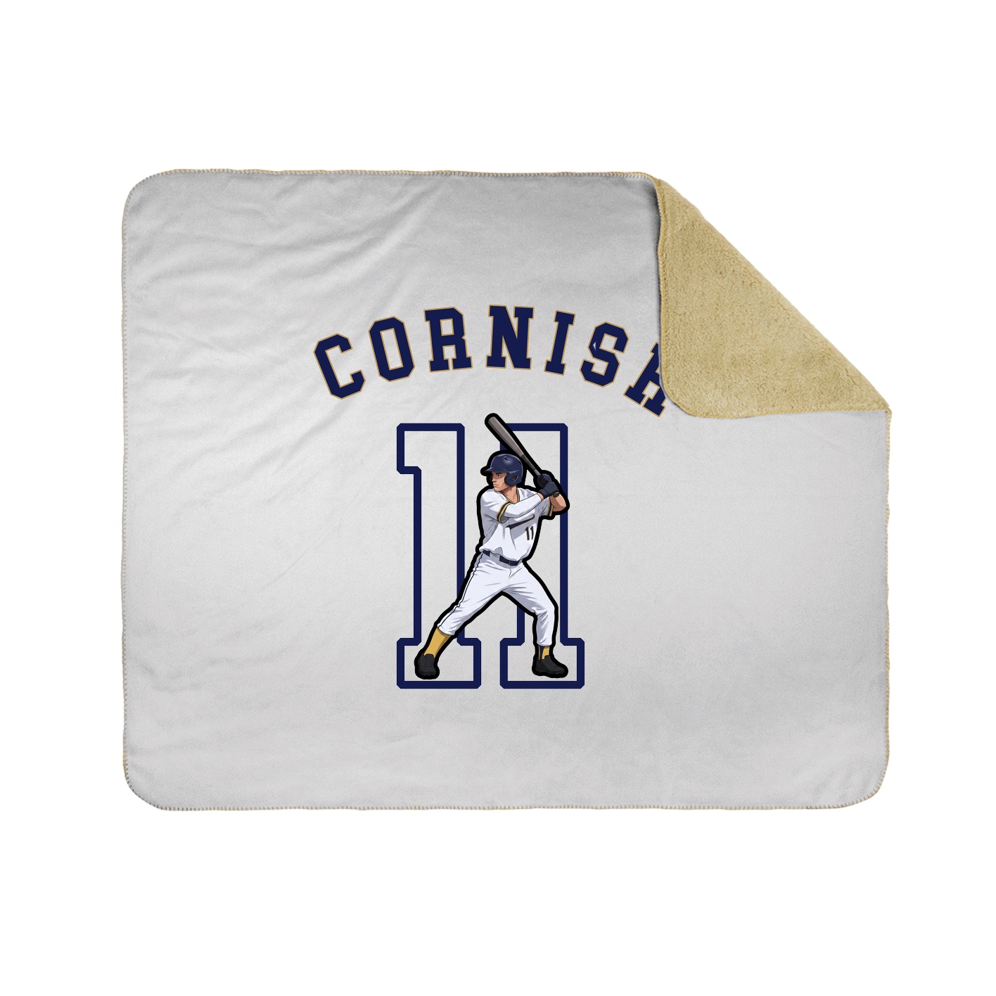 Throw Blanket — Shirsey Arch in White