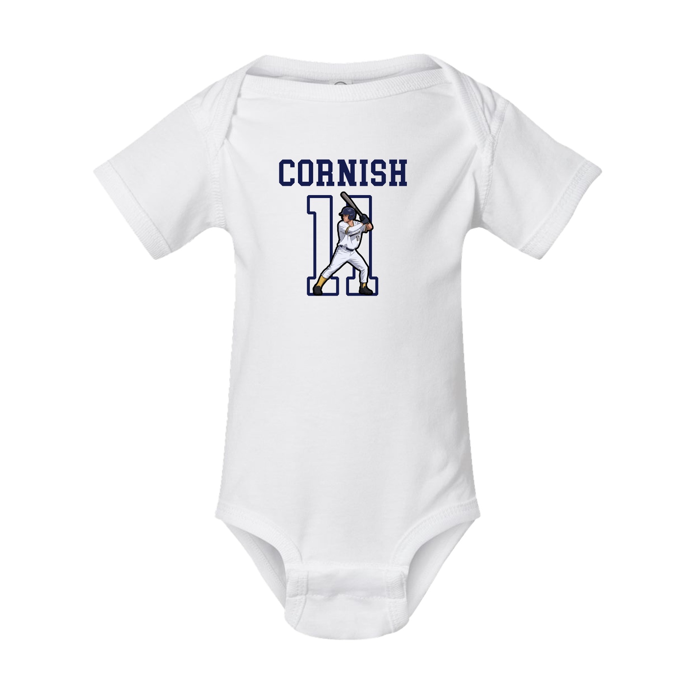 Baby Onesie — Shirsey in White