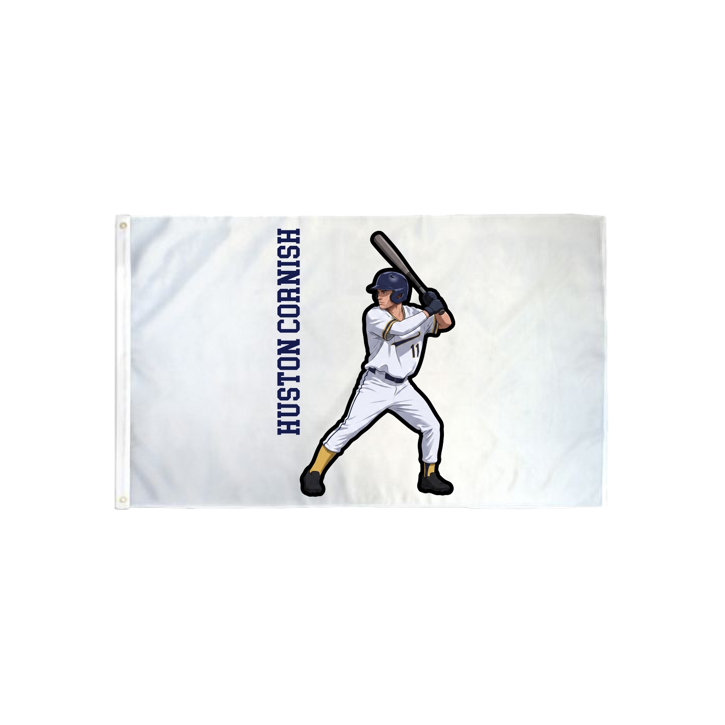 3x5 Flag — Name Vertical in Classic