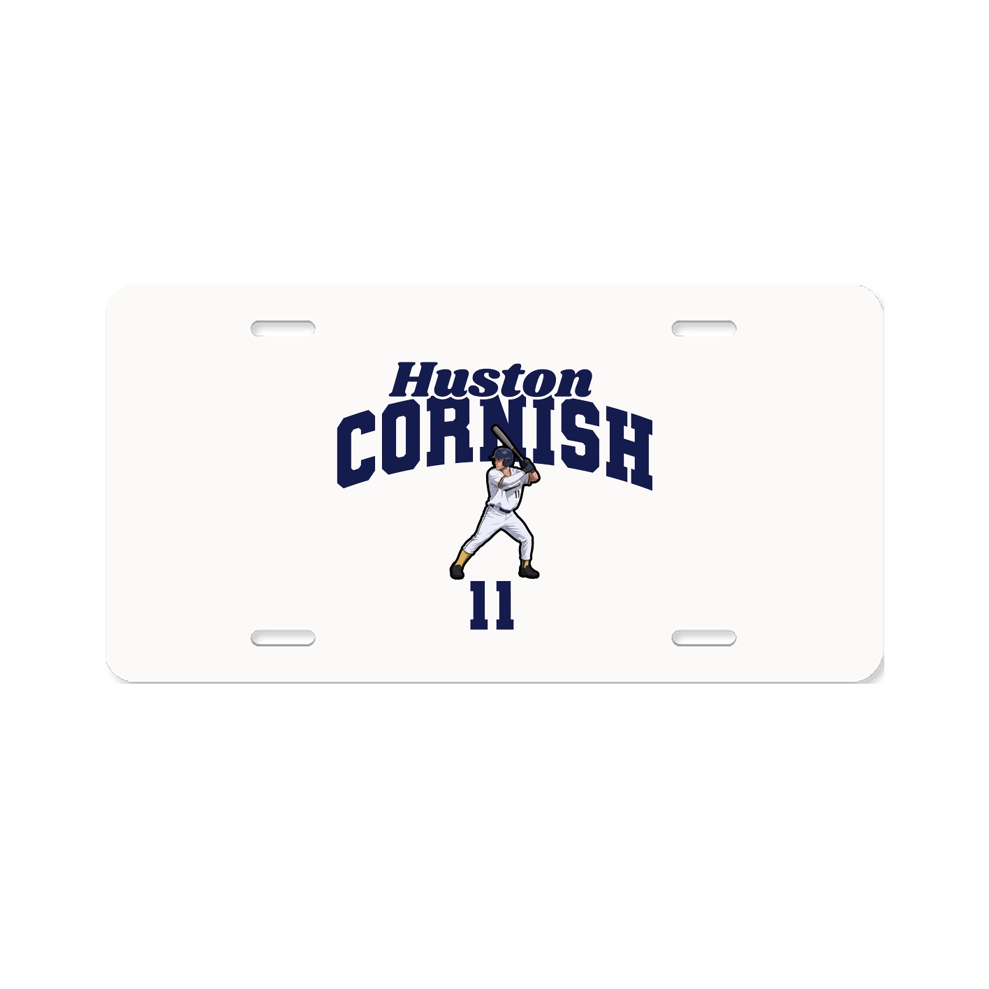 License Plate — Signature Arch in Classic
