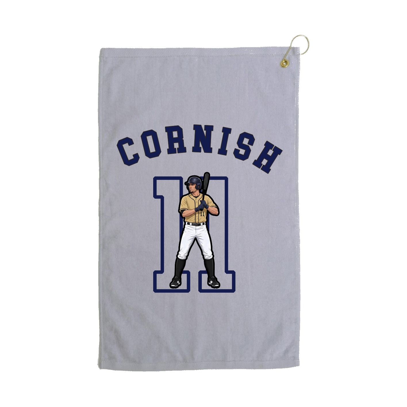Golf Towel — Shirsey Arch in Grey