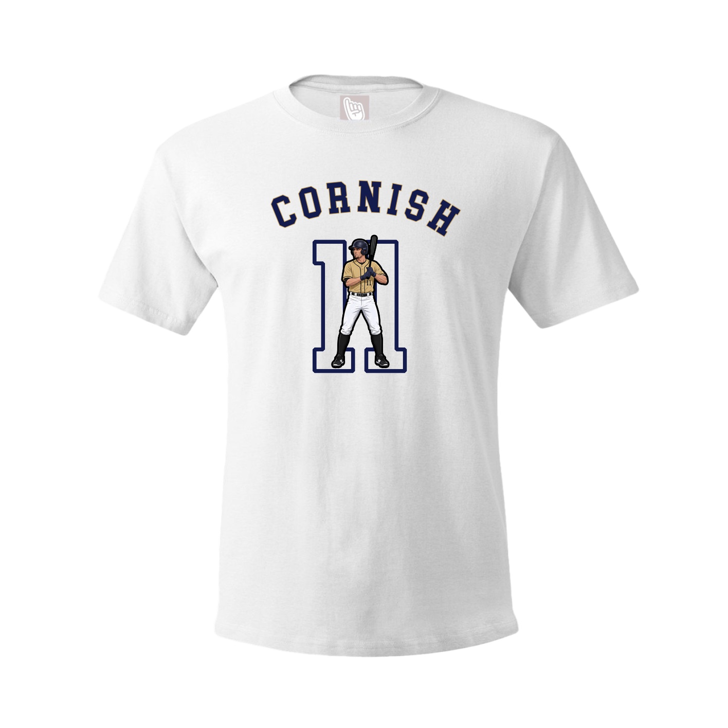 Tee — Shirsey Arch in White