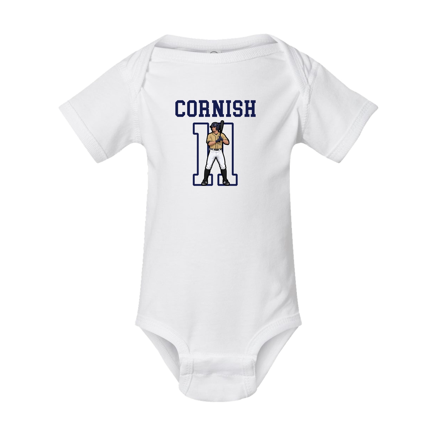 Baby Onesie — Shirsey in White