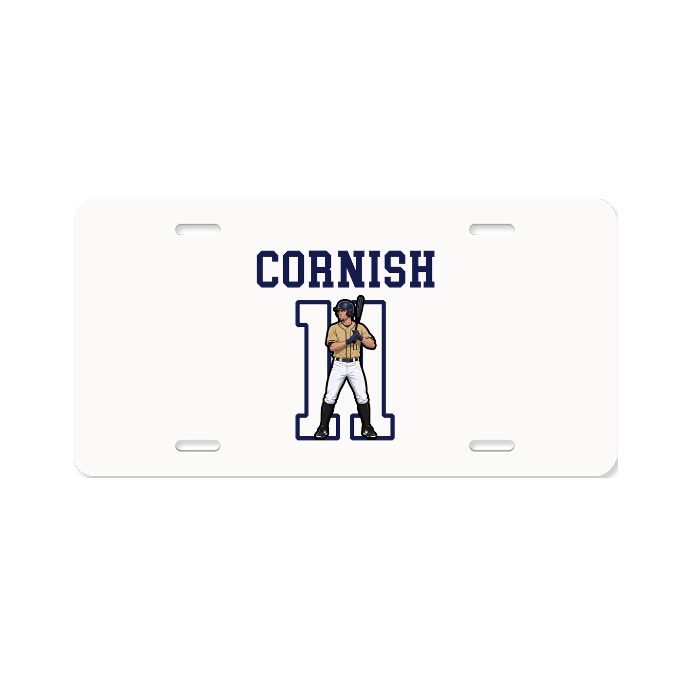 License Plate — Shirsey in Classic