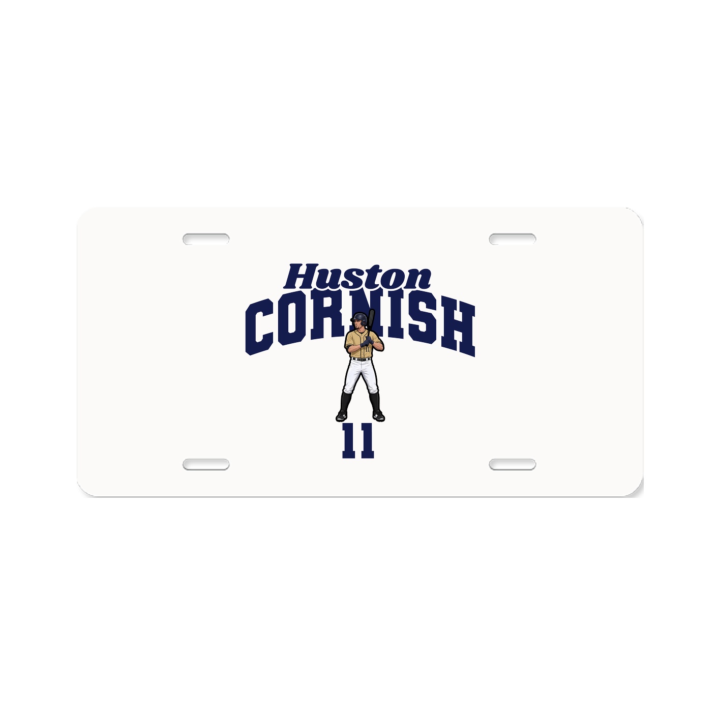 License Plate — Signature Arch in Classic