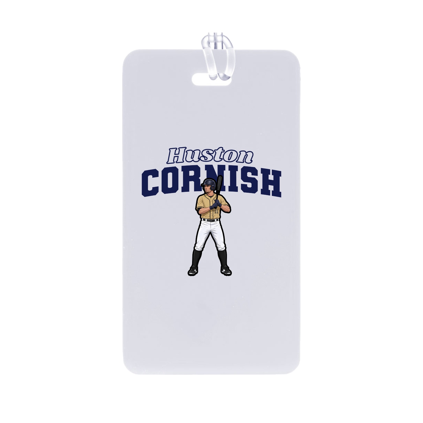 Bag Tag — Name Arch in Classic
