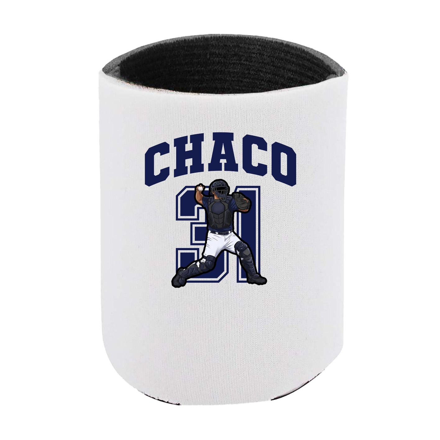 Can Holder — Number in White