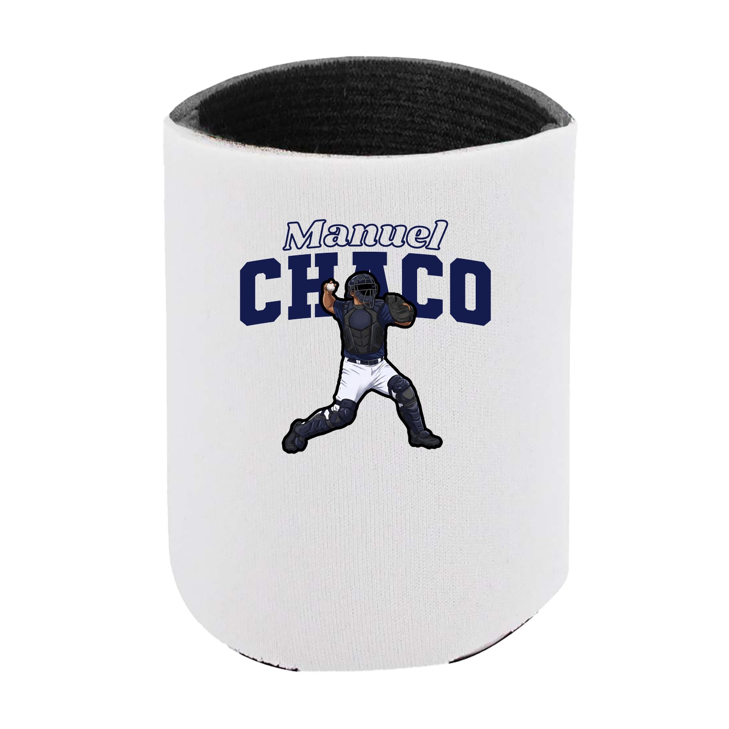 Can Holder — Name Arch in White