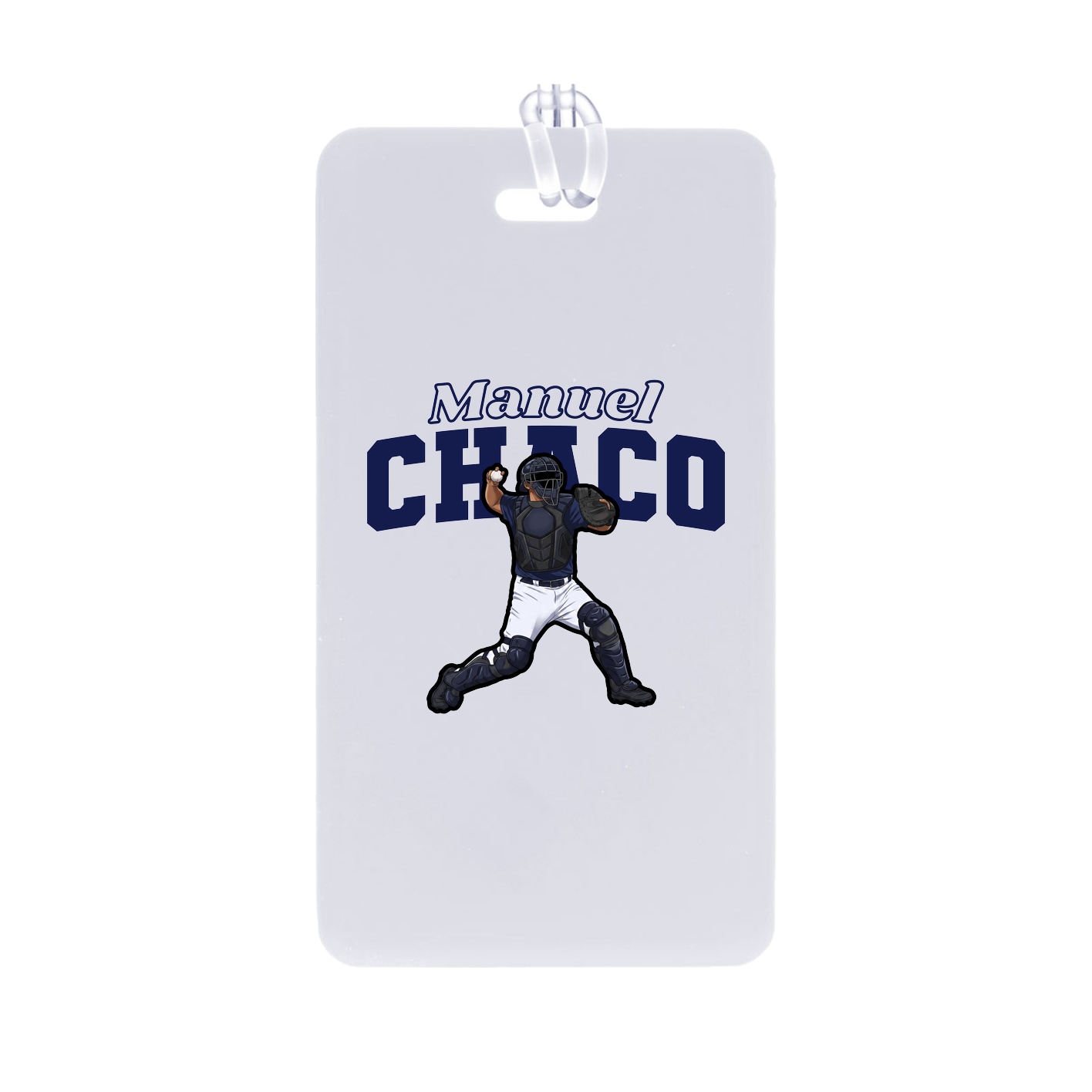 Bag Tag — Name Arch in Classic