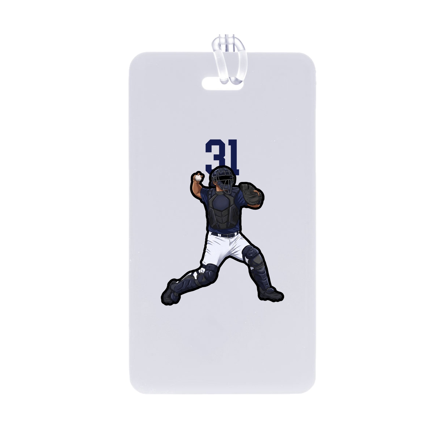 Bag Tag — Number Top in Classic