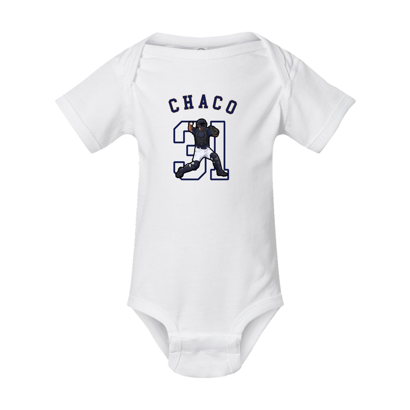 Baby Onesie — Shirsey Arch in White
