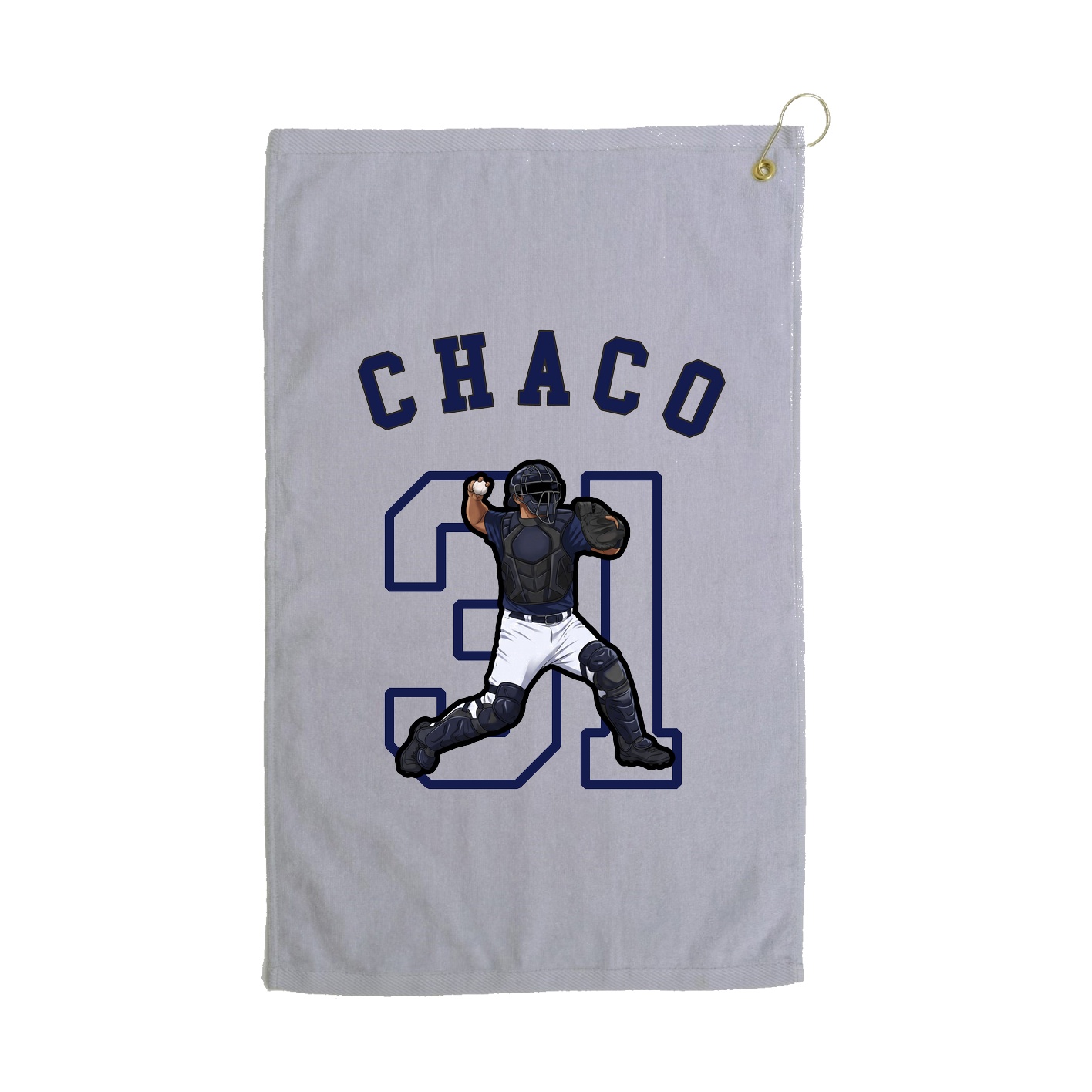 Golf Towel — Shirsey Arch in Grey