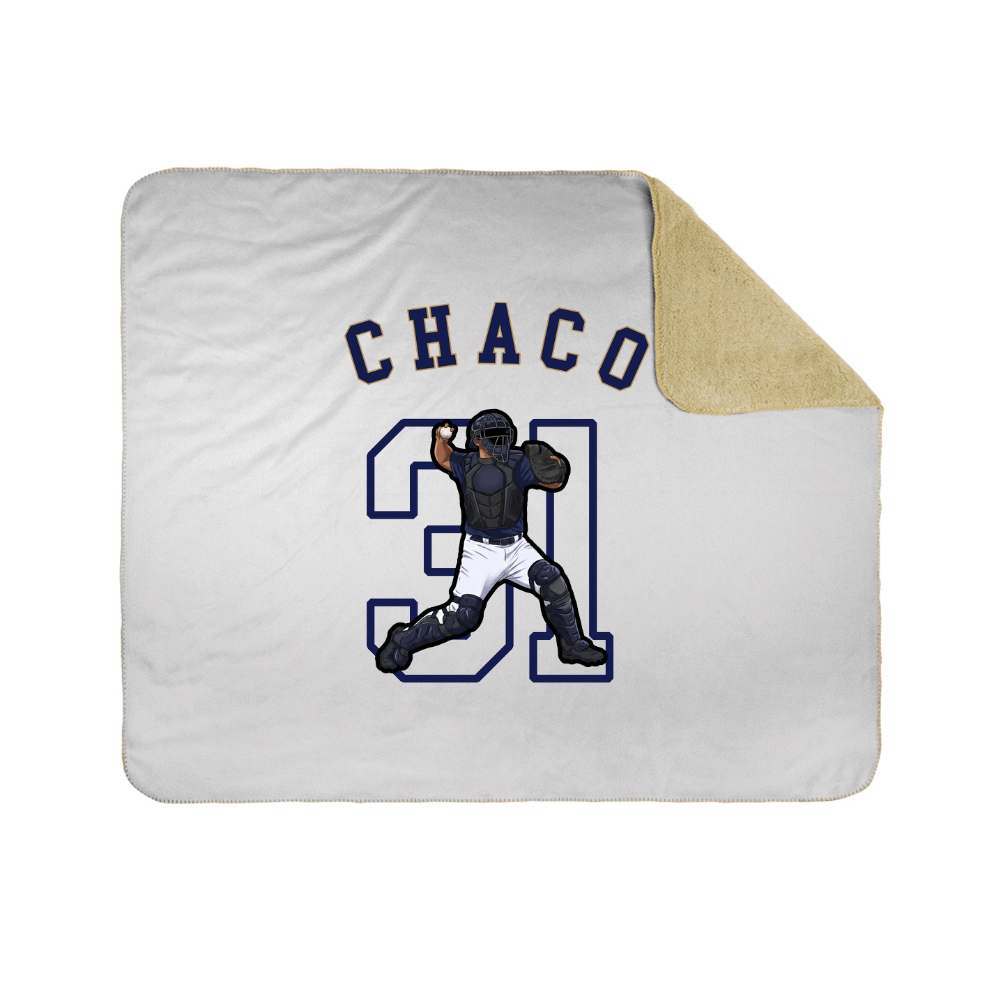 Throw Blanket — Shirsey Arch in White