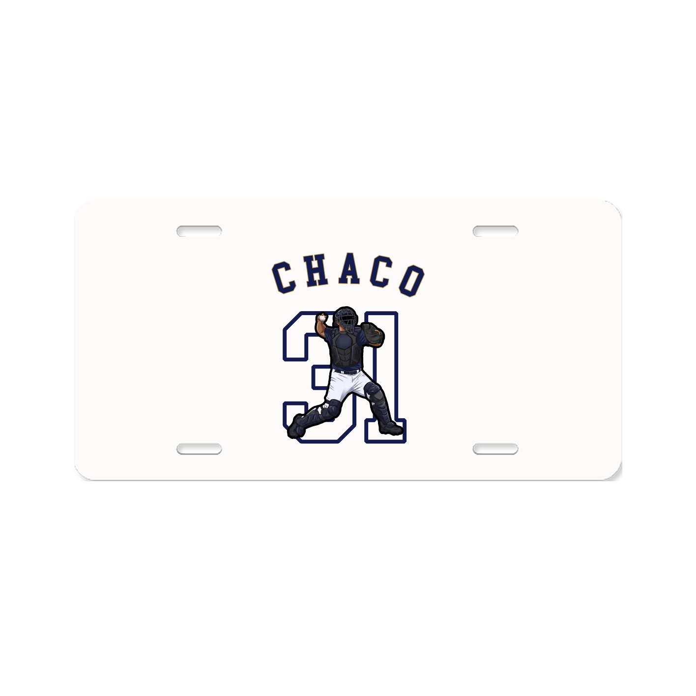 License Plate — Shirsey Arch in Classic