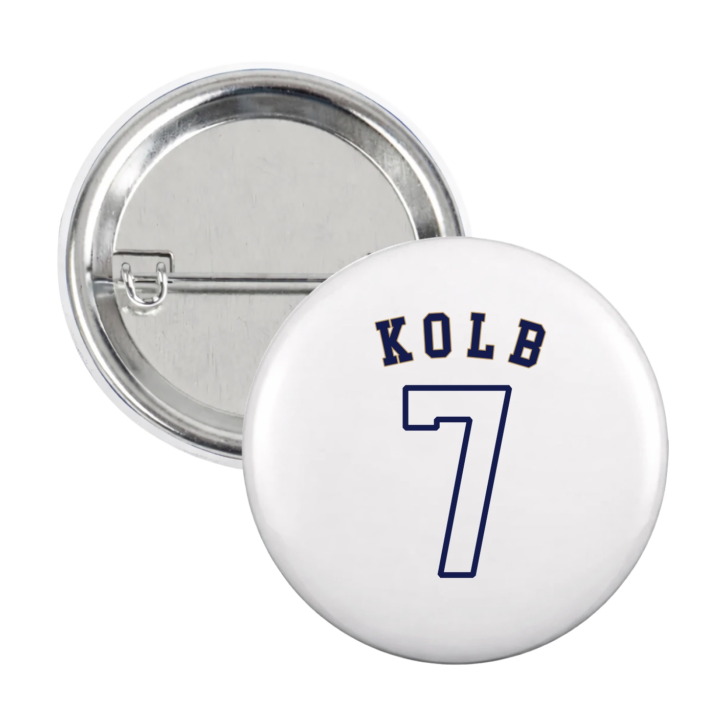 Game Day Button — Shirsey Arch in White
