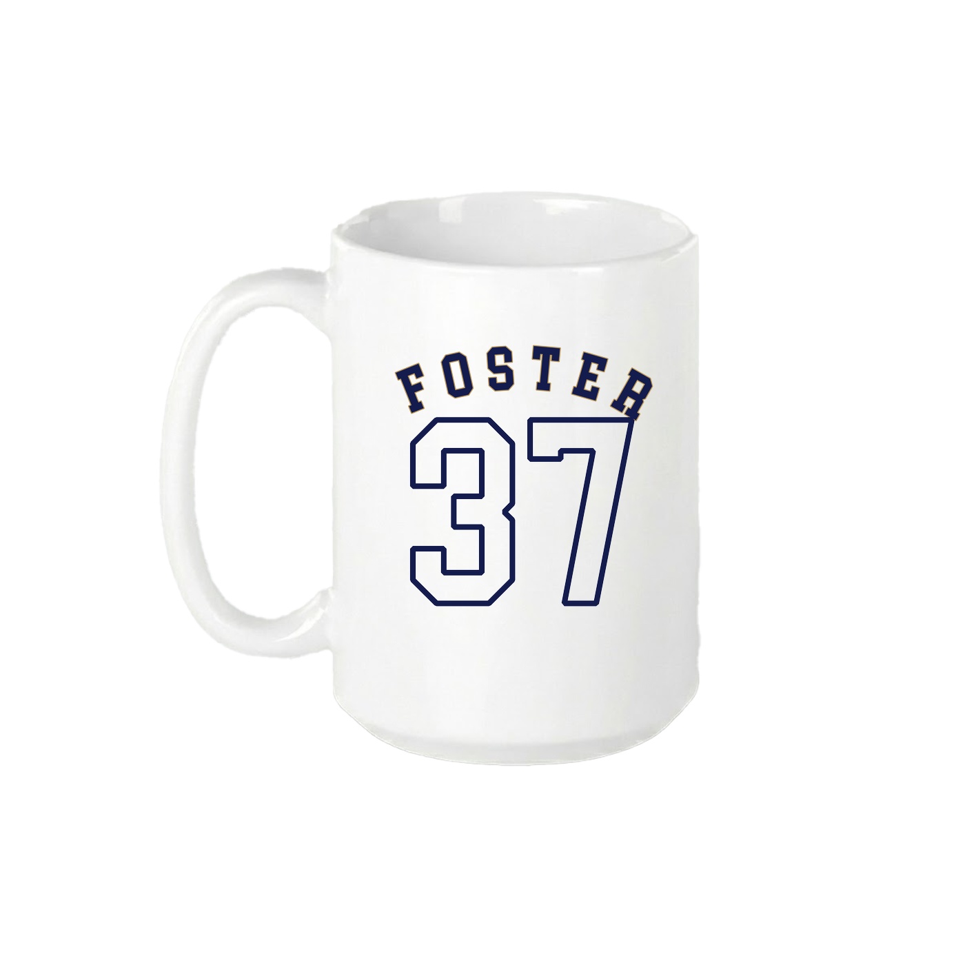 15oz Coffee Mug — Shirsey Arch in White