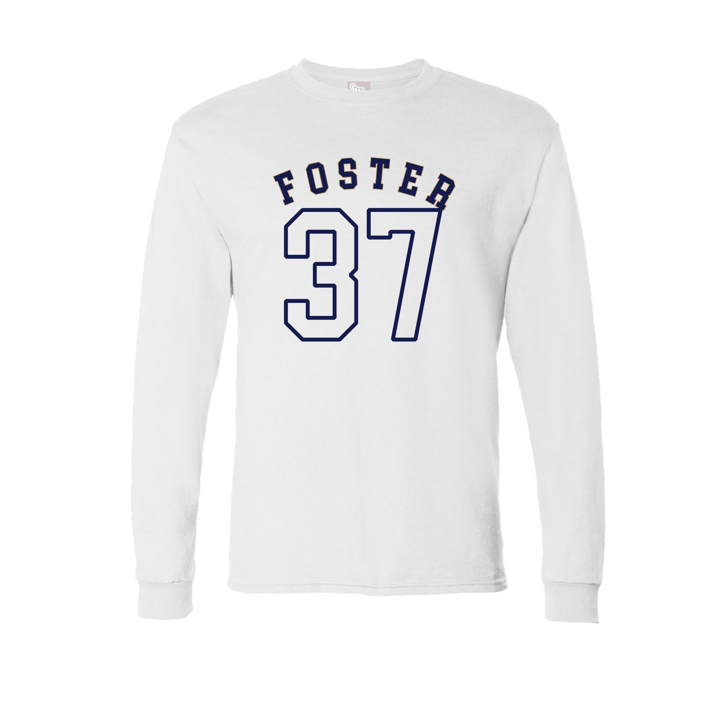 Long Sleeve Tee — Shirsey Arch in White
