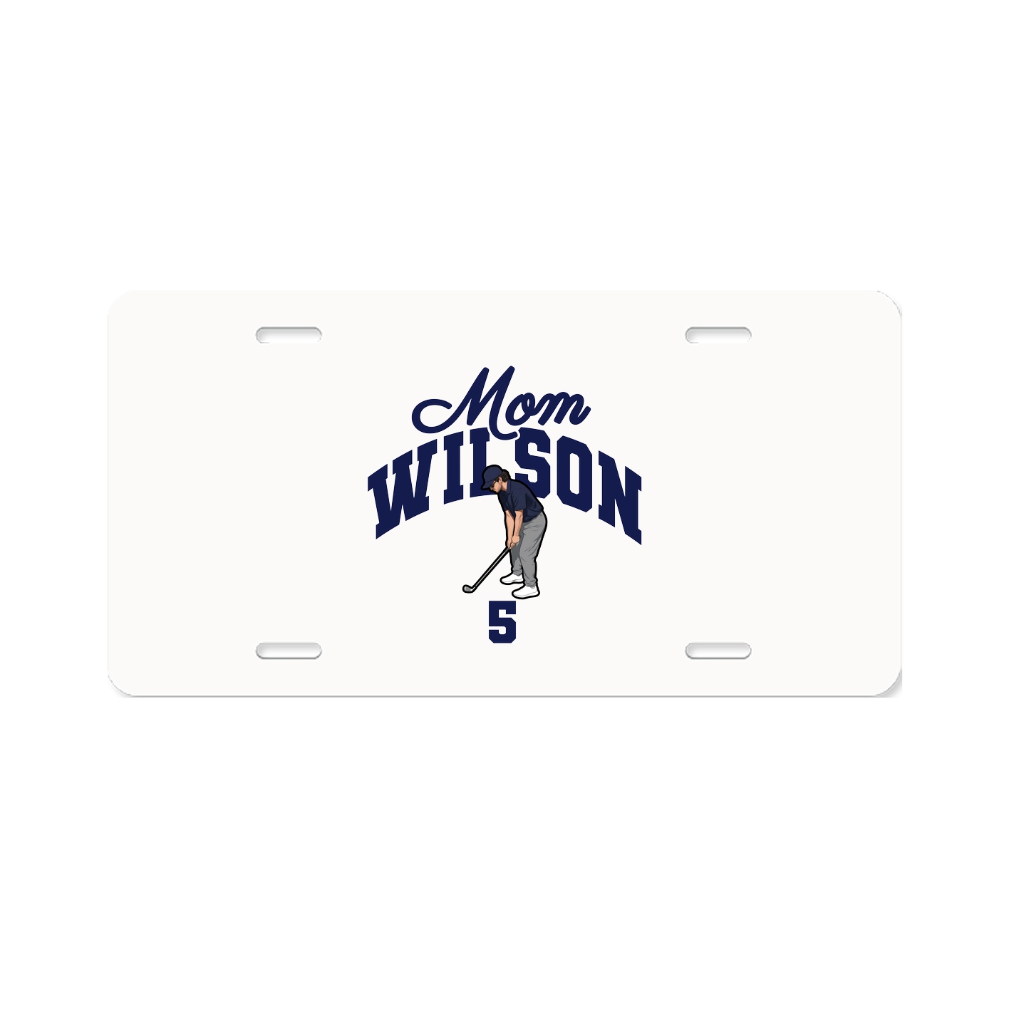 License Plate — Mothers Day Arch in Classic