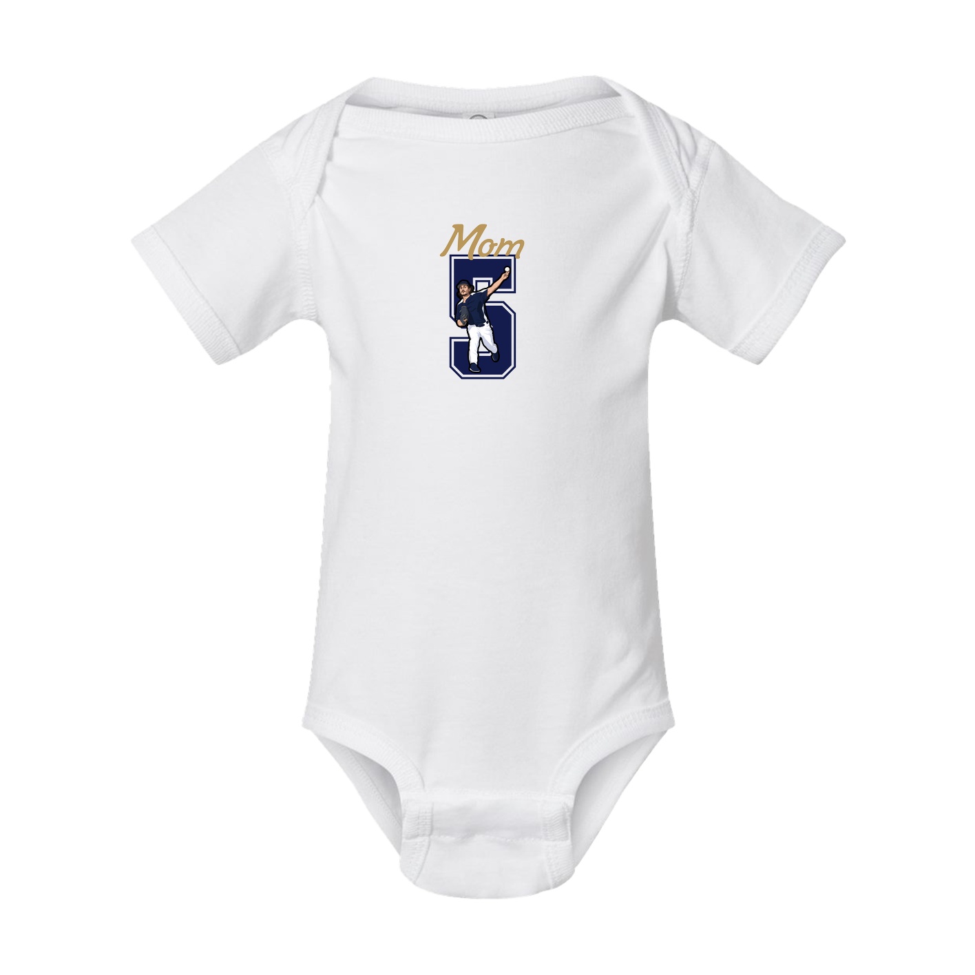 Baby Onesie — Mothers Day Shirsey in White