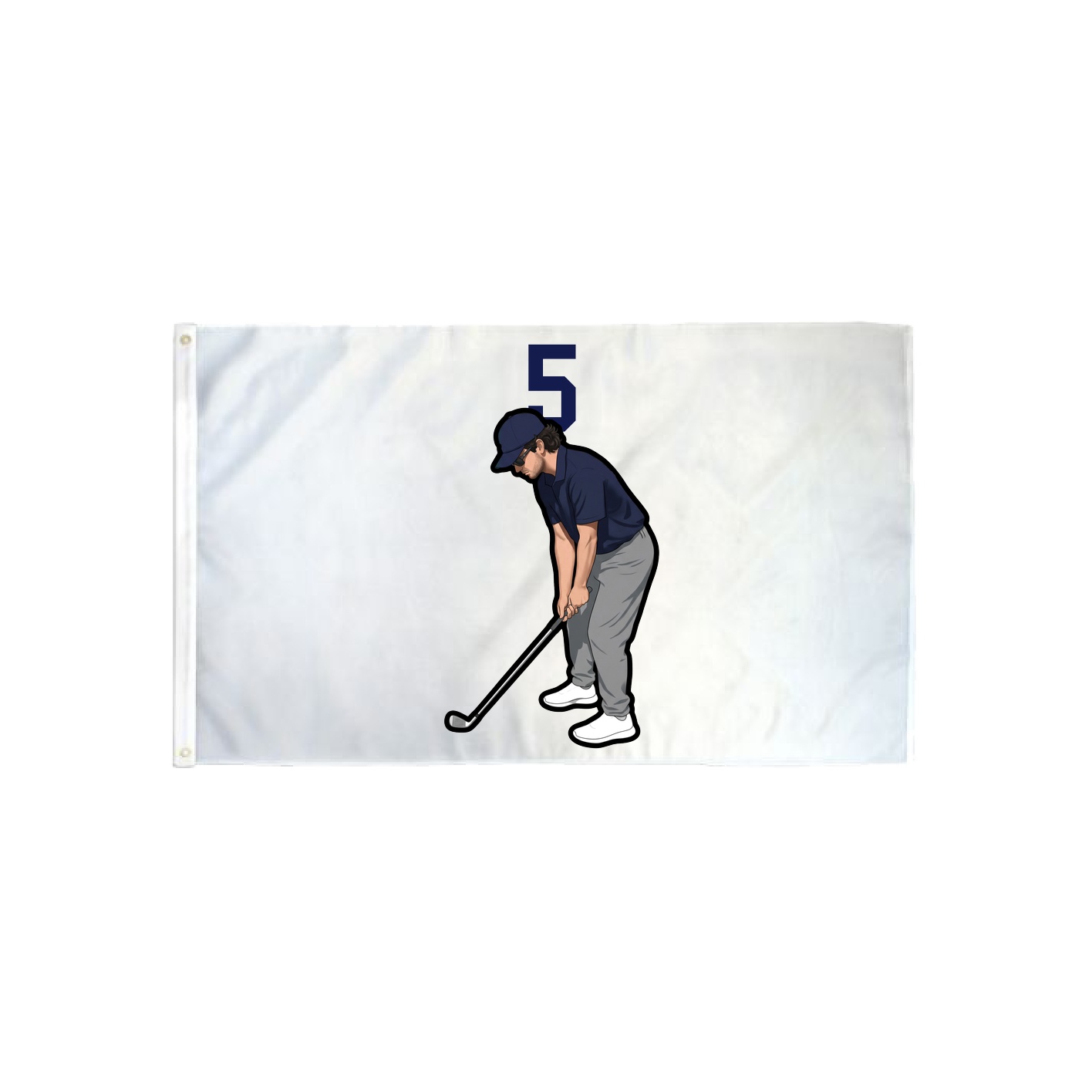 3x5 Flag — Number Top in Classic