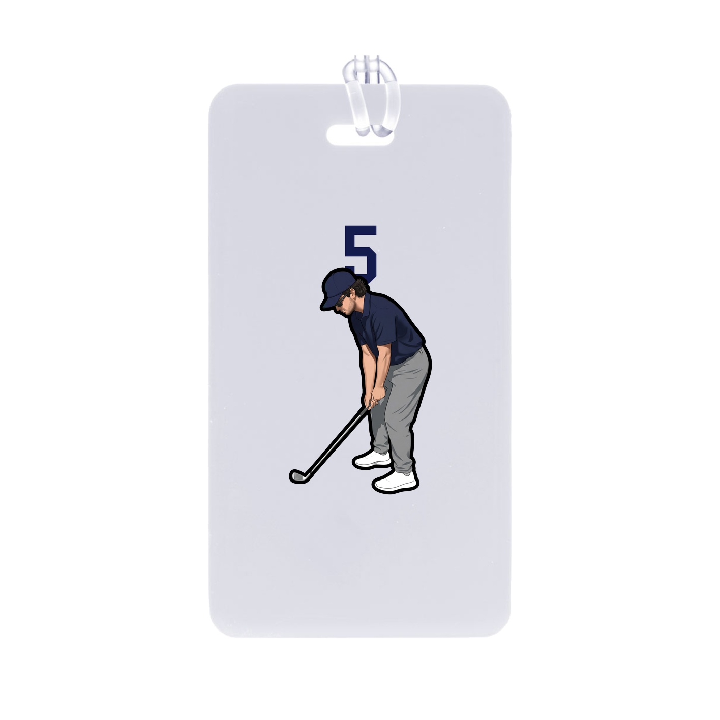 Bag Tag — Number Top in Classic