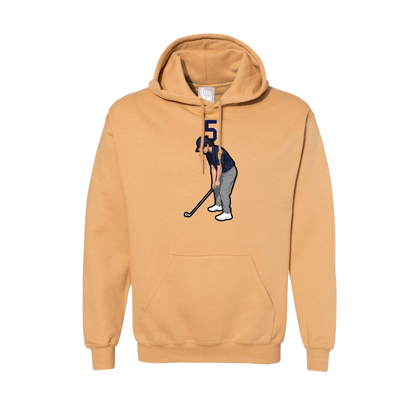 Hoodie — Number Top in Vegas Gold
