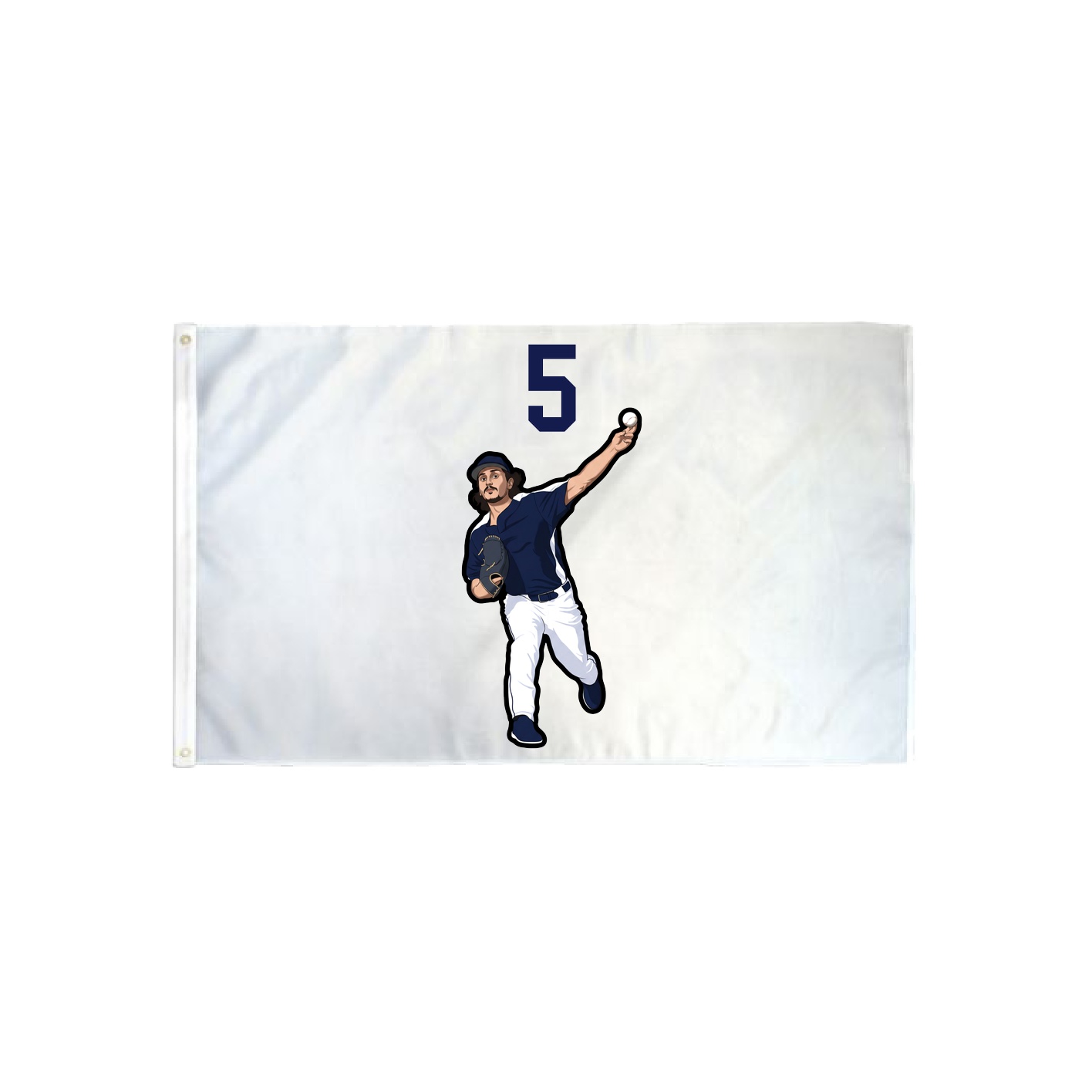 3x5 Flag — Number Top in Classic