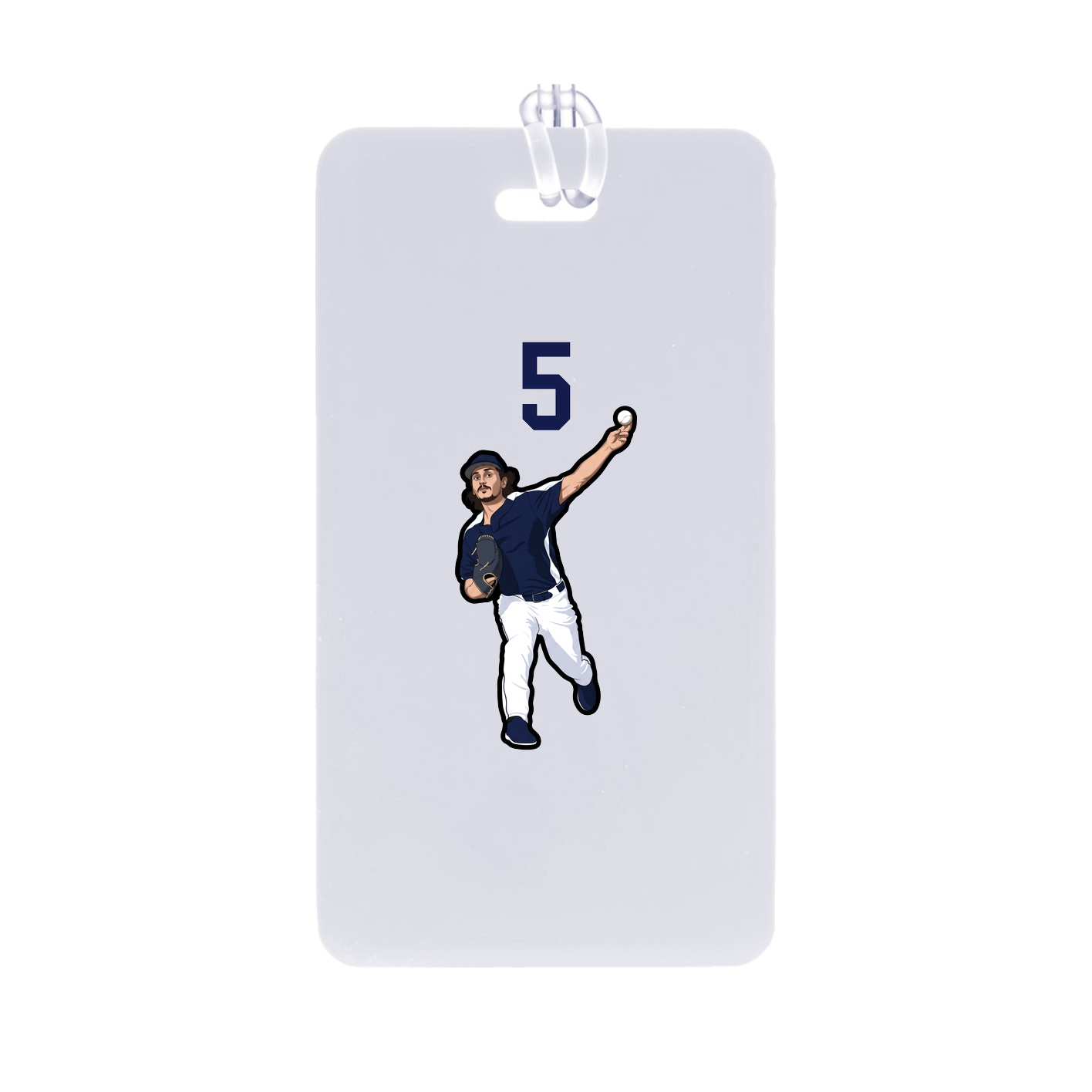 Bag Tag — Number Top in Classic