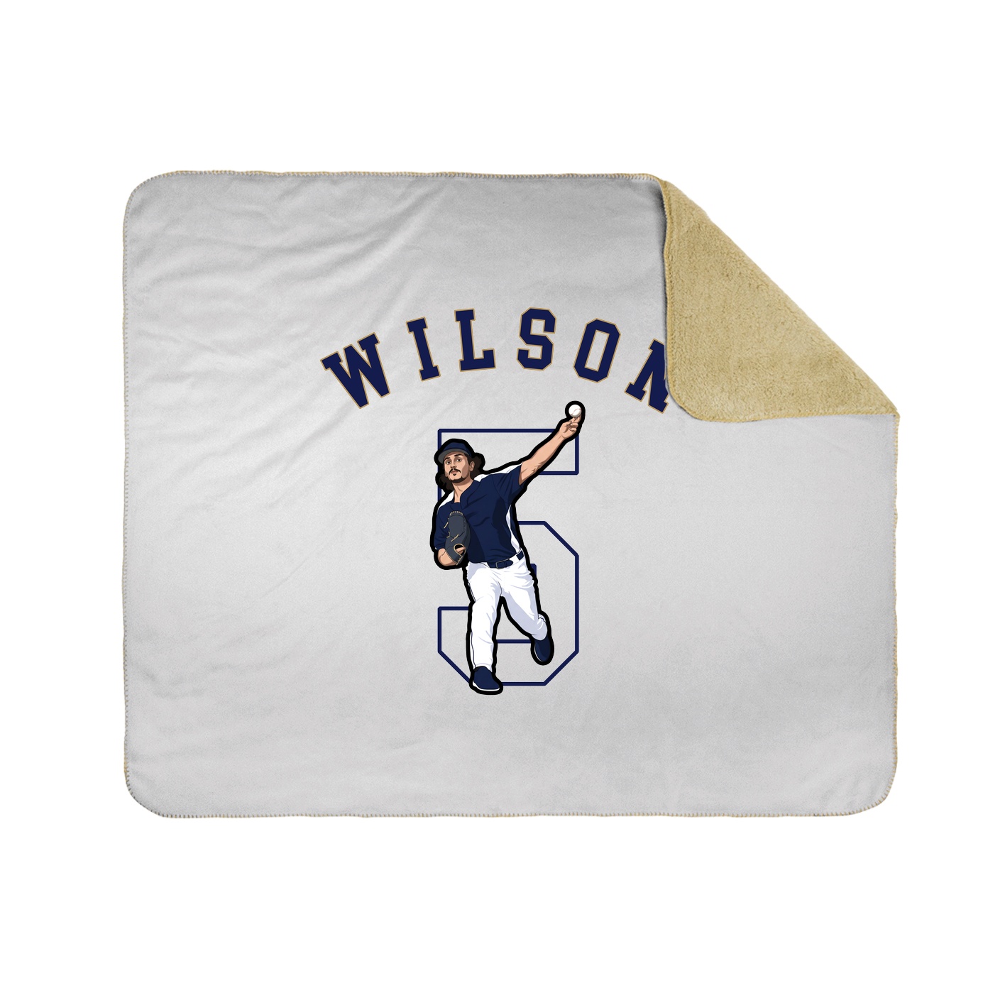 Throw Blanket — Shirsey Arch in White