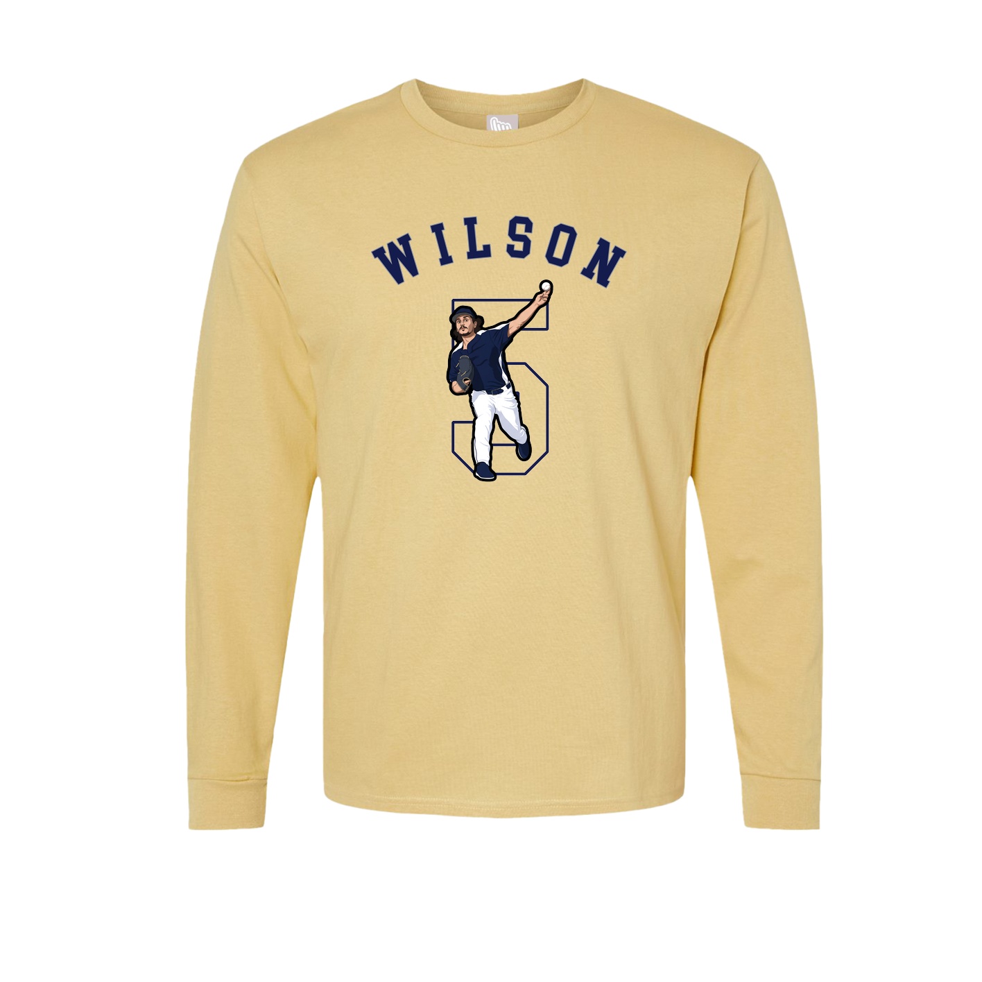 Long Sleeve Tee — Shirsey Arch in Vegas Gold