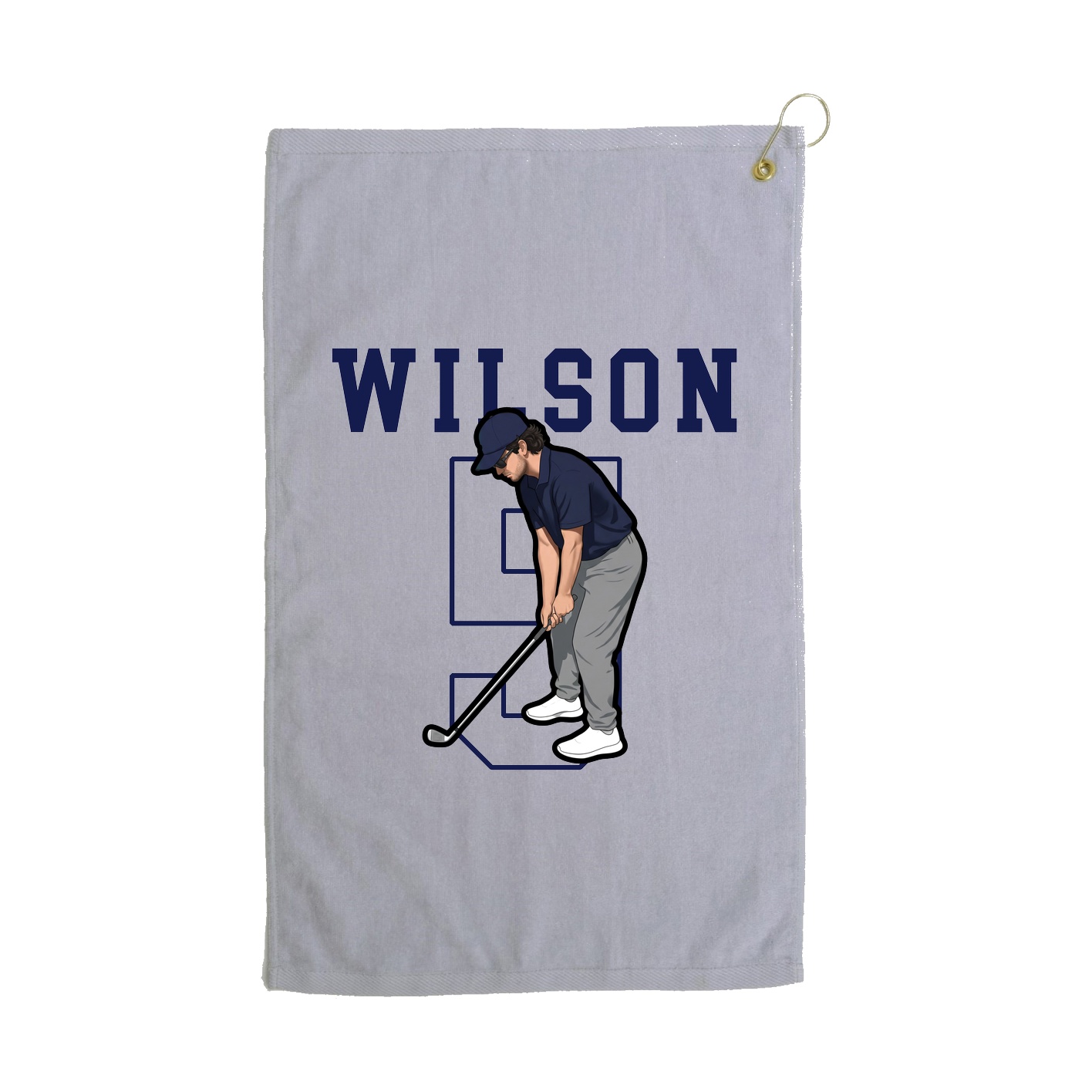 Golf Towel — Shirsey in Grey