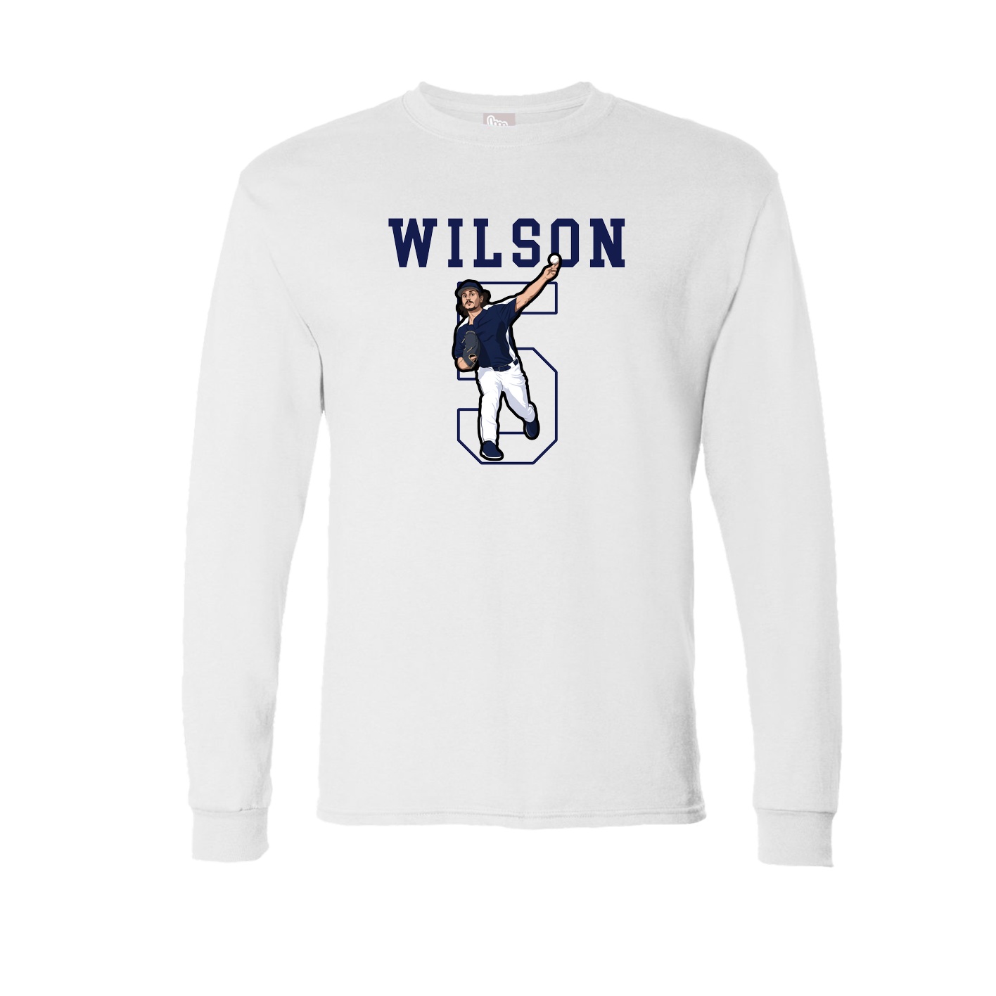 Long Sleeve Tee — Shirsey in White