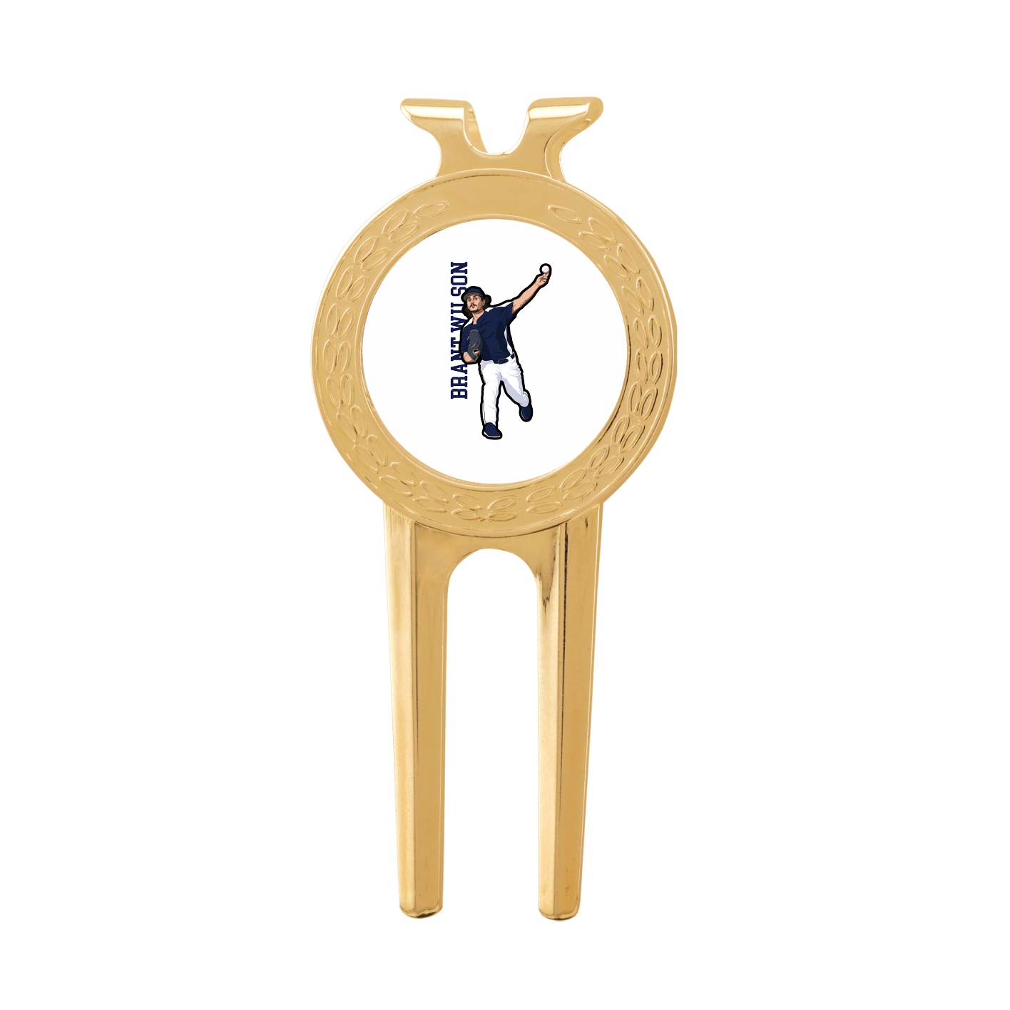 Divot Tool with Ball Marker — Name Vertical in Classic