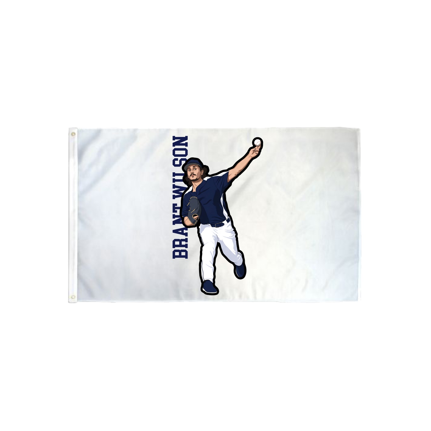 3x5 Flag — Name Vertical in Classic