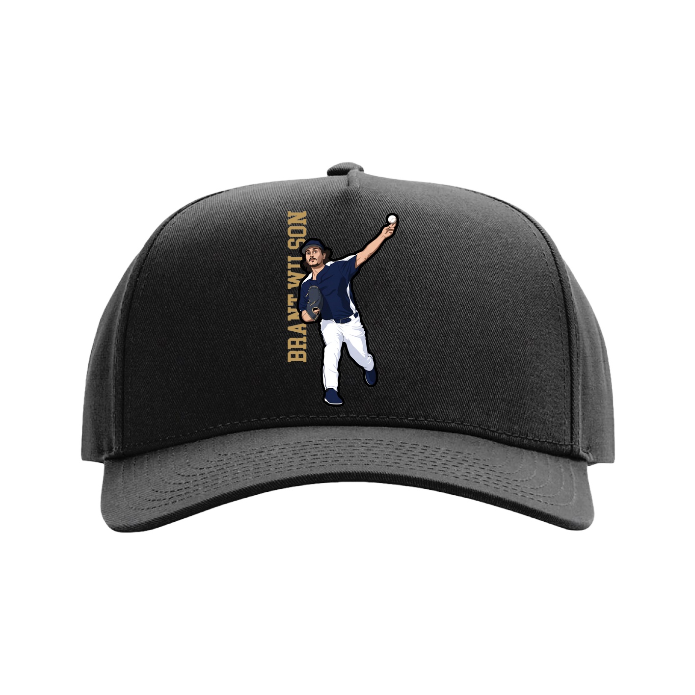Full Fabric Five-Panel Champ Cap