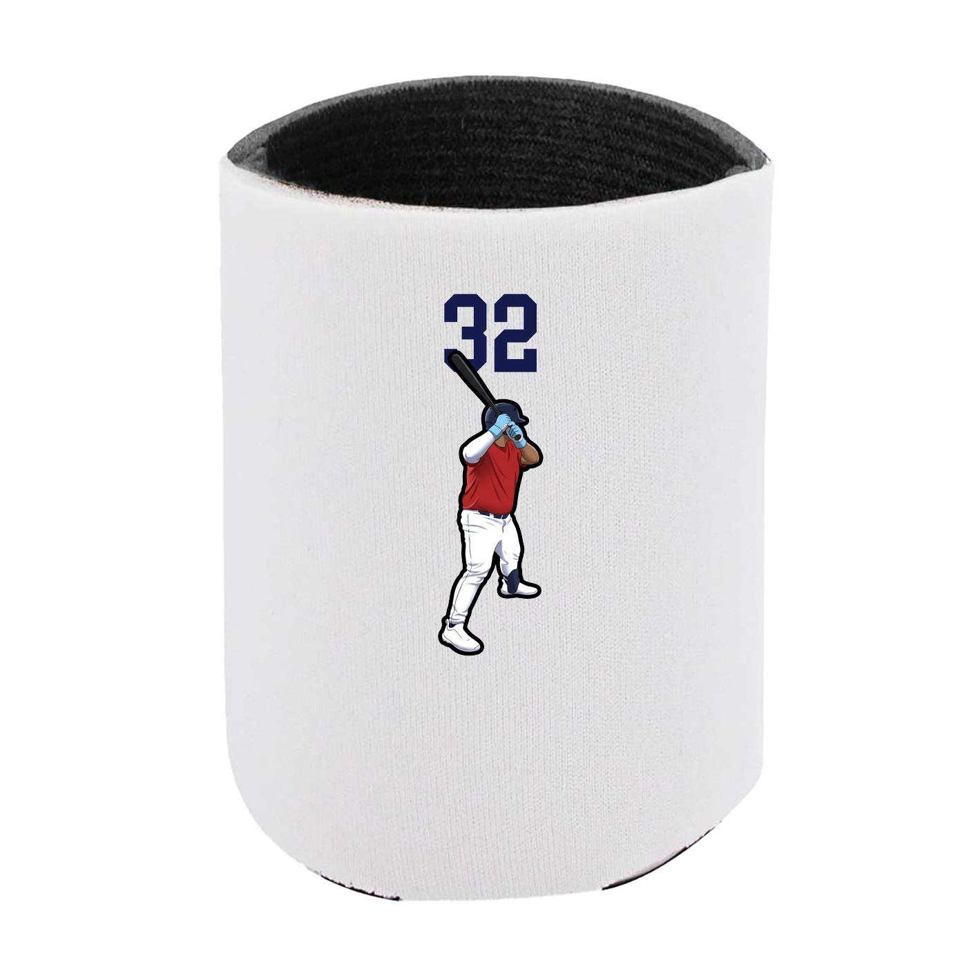 Can Holder — Number Top in White