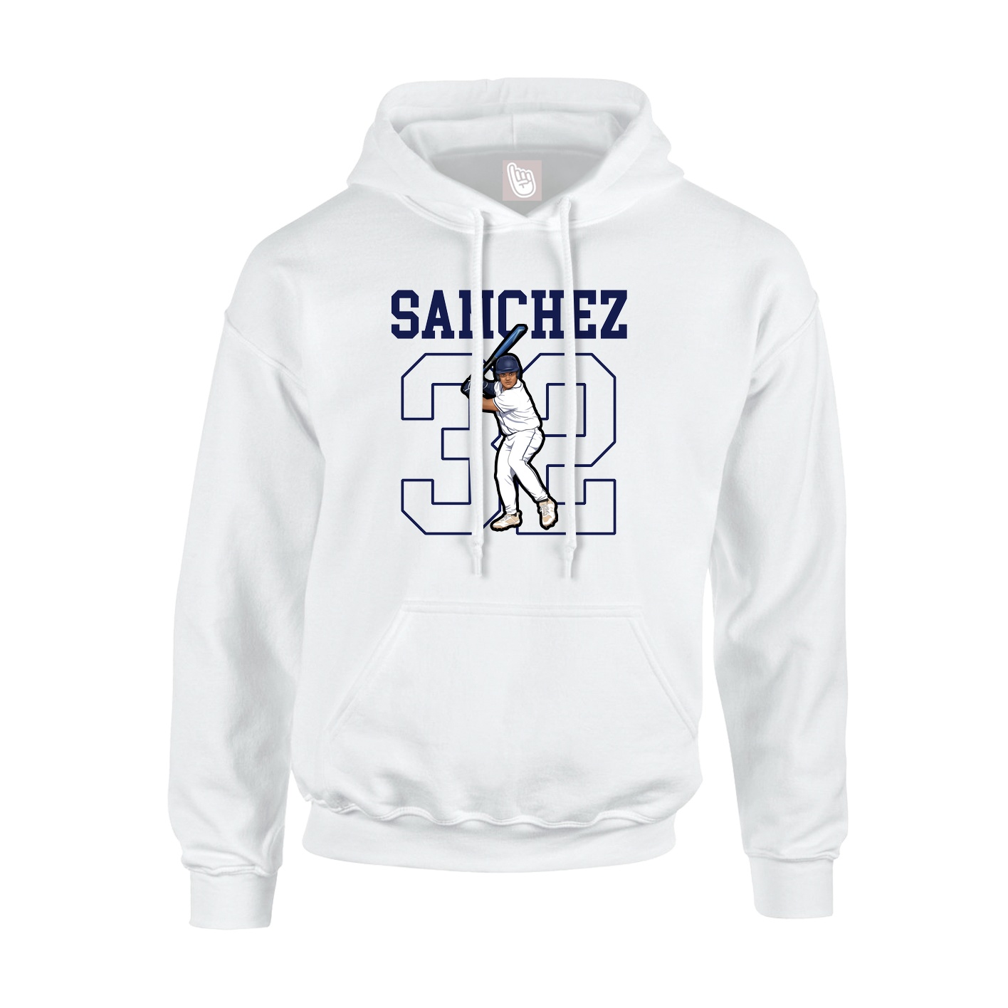Hoodie — Shirsey in White