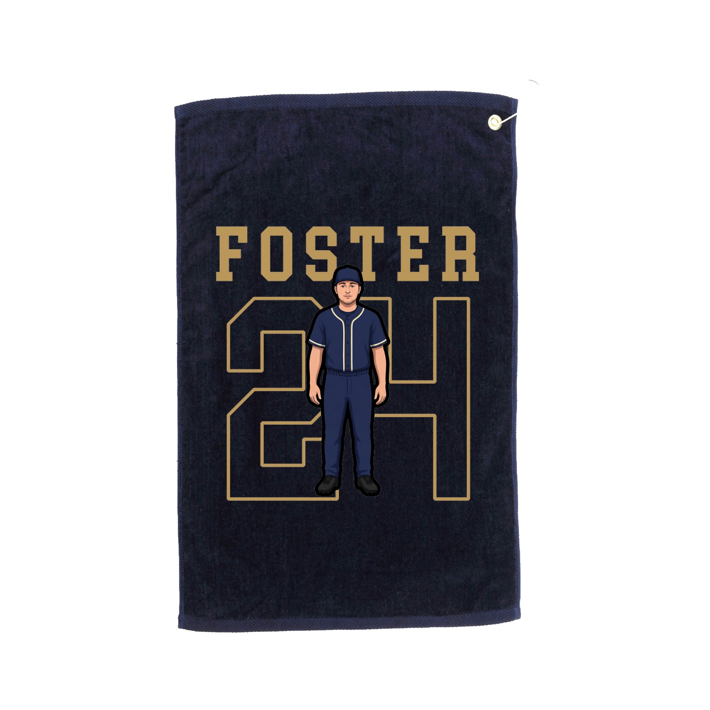 Golf Towel — Shirsey in Navy