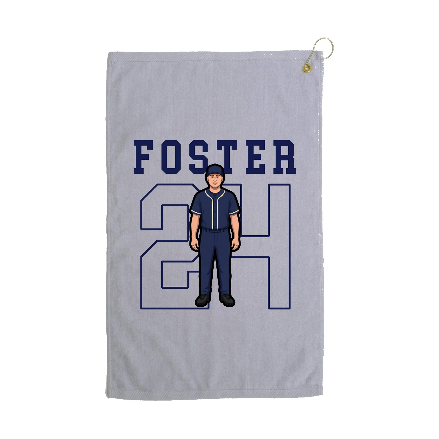 Terry Velour Golf Towel