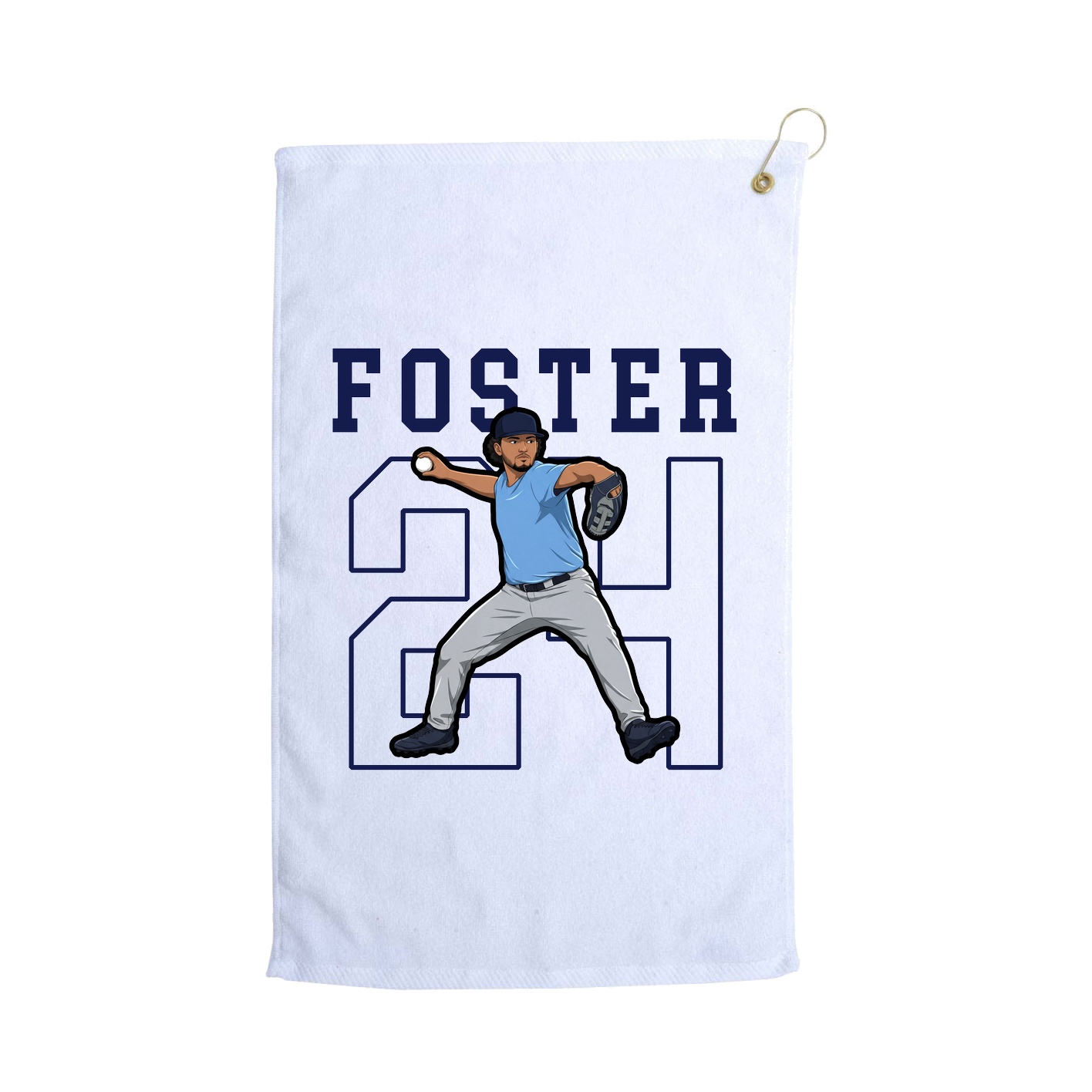 Golf Towel — Shirsey in White