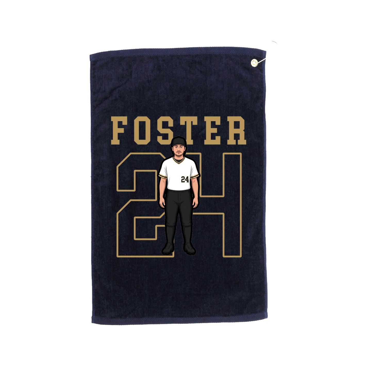 Golf Towel — Shirsey in Navy