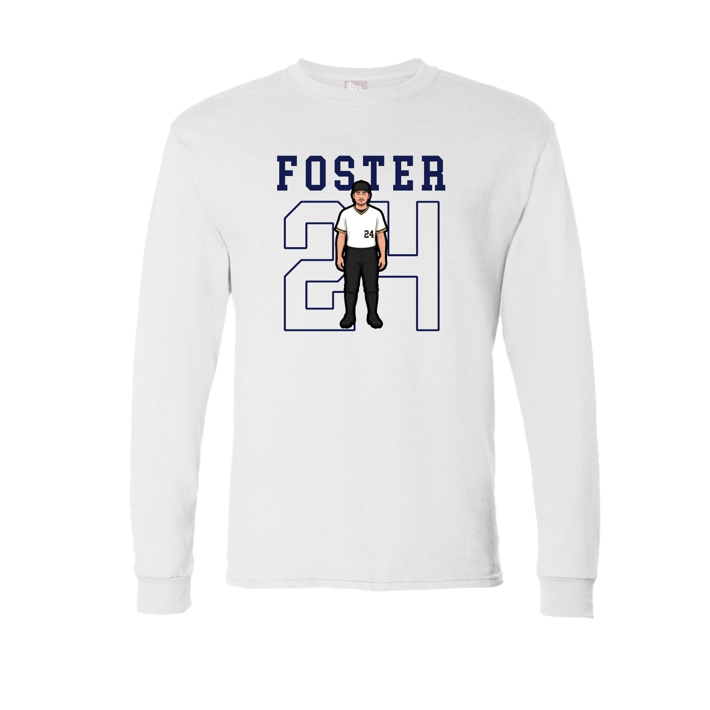 Long Sleeve Tee — Shirsey in White