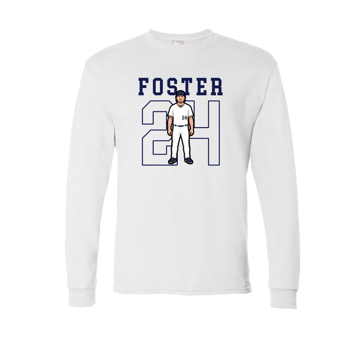 Long Sleeve Tee — Shirsey in White