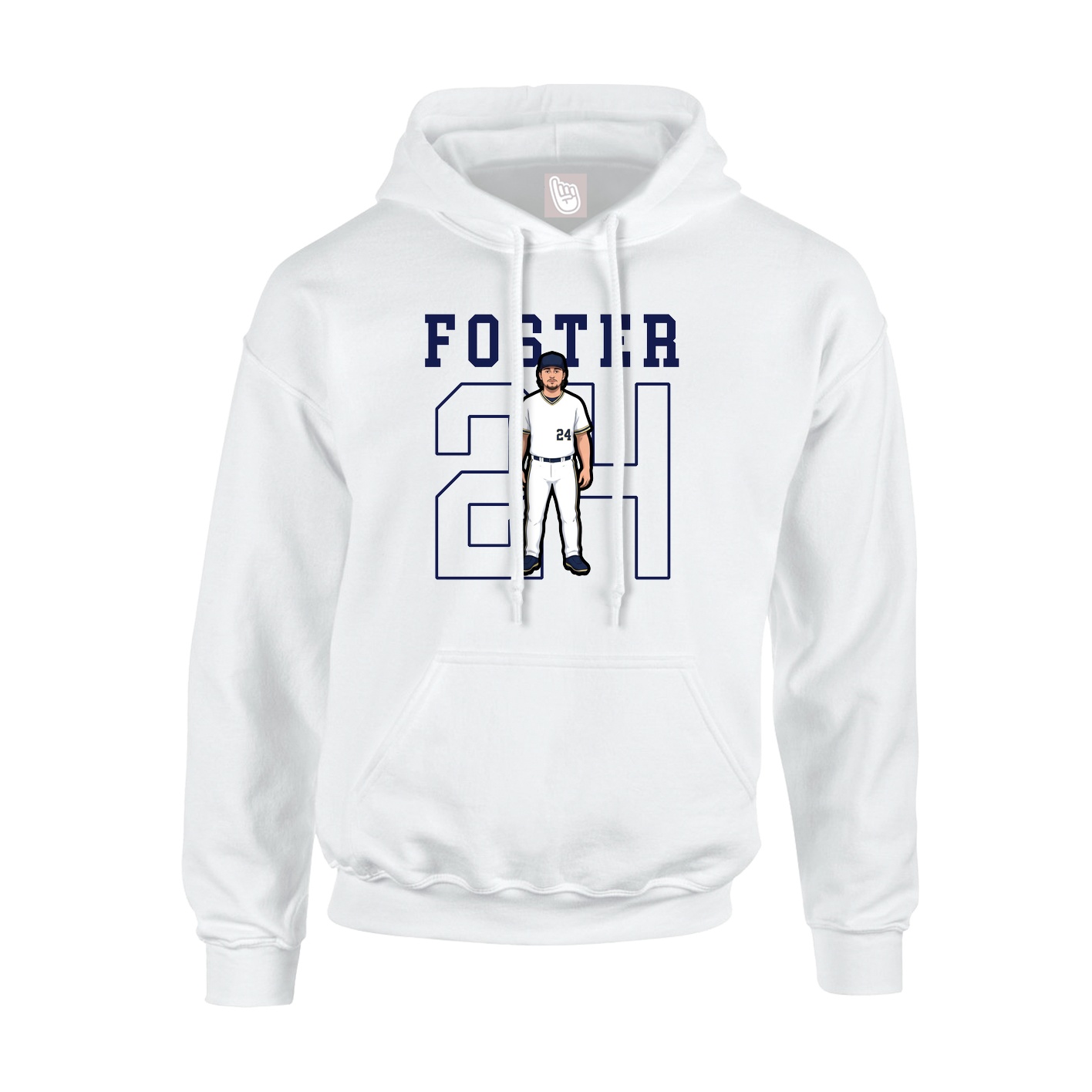Youth Hoodie — Shirsey in White