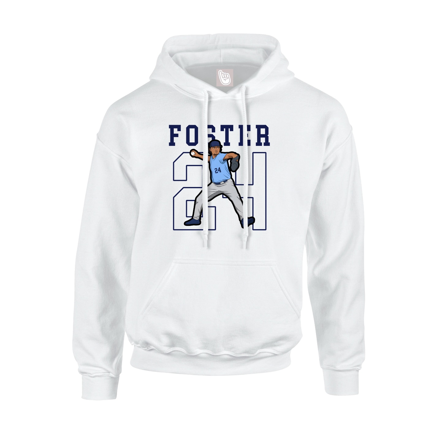 Youth Hoodie — Shirsey in White