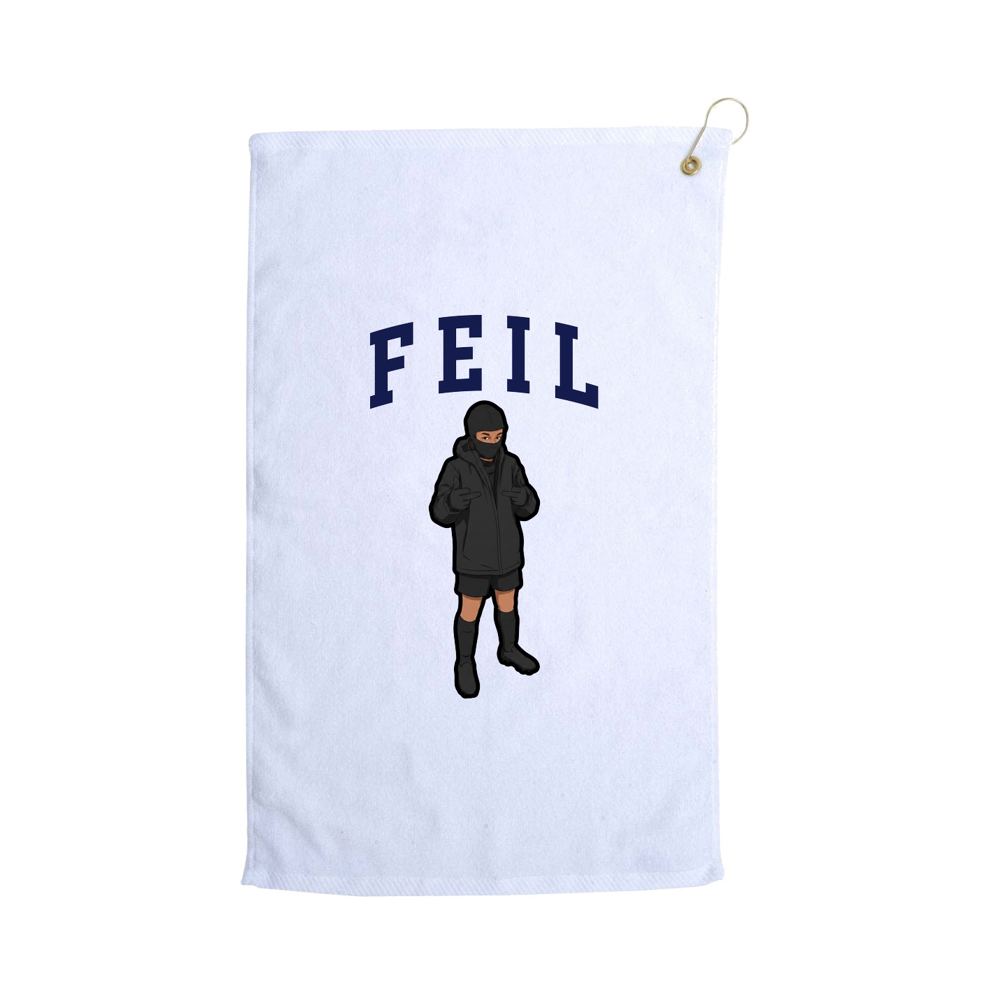 Terry Velour Golf Towel