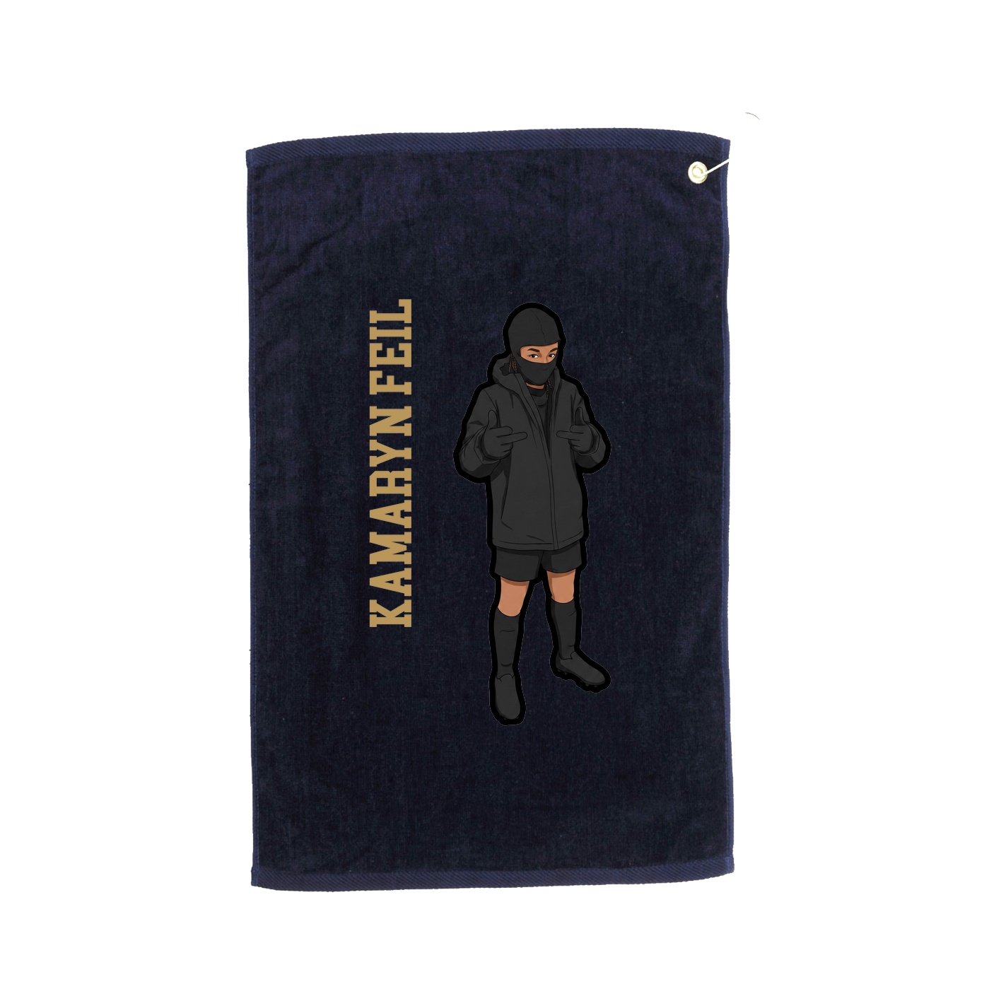 Terry Velour Golf Towel