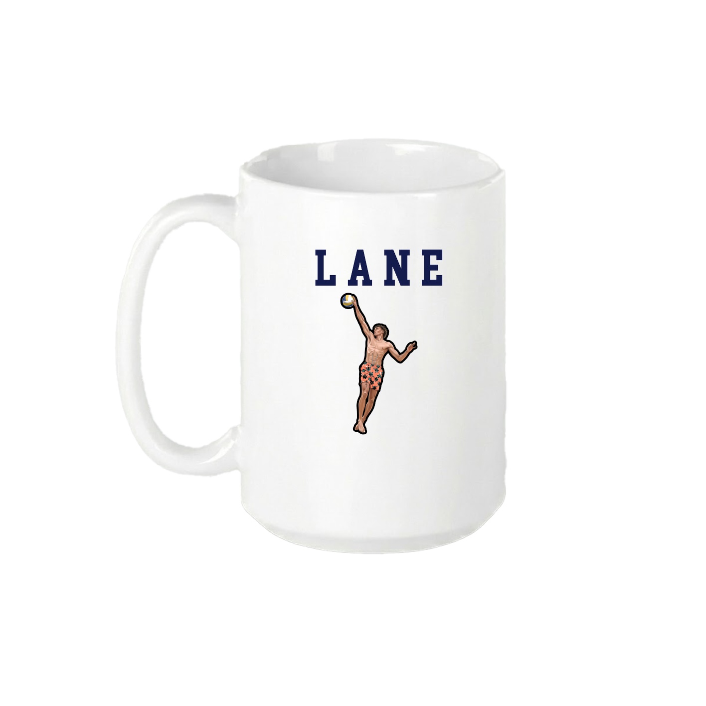 15oz Coffee Mug — Shirsey in White