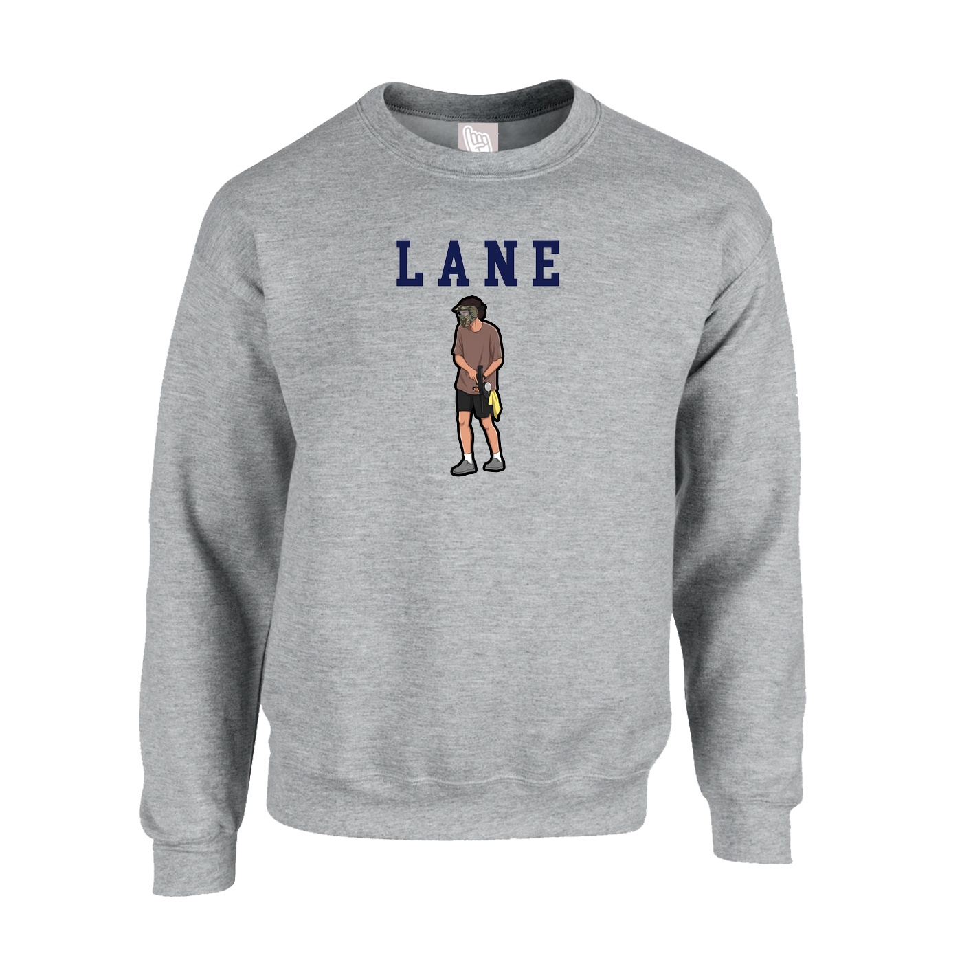 Fleece Crew — Shirsey in Grey