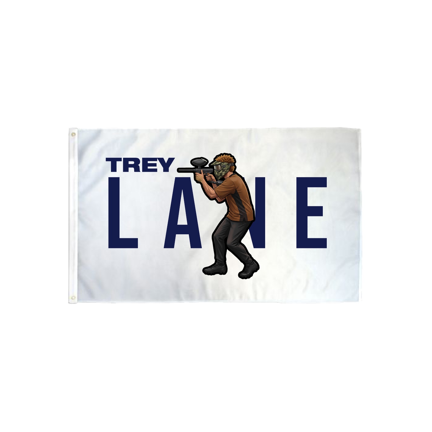 3x5 Flag — Player Name in Classic